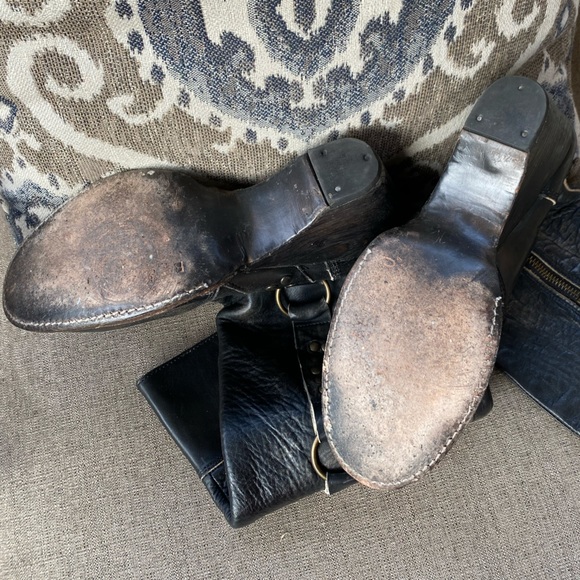 EUC Bed Stu Boots with metal detailing - Picture 5 of 5